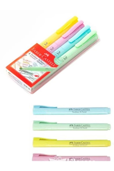 Faber-Castell  HL Textliner 4'lü - 1