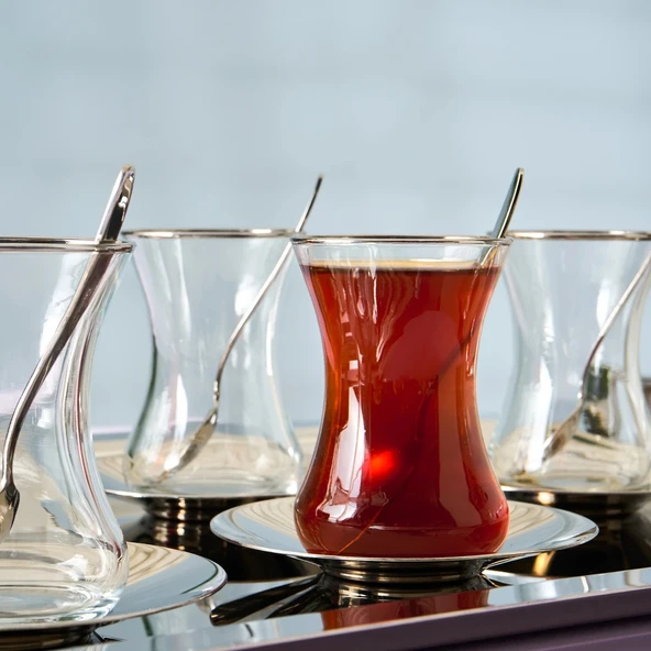 Karaca Jamie 40 Parça Çay Seti Platin - Resim 3