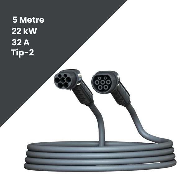 Filşarj Elektrikli Araç Şarj Paketi 22Kw Şarj Cihazı + 5 Metre Tip 2 Kablo - 6