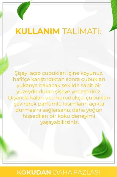 Amber - Amber Kare Bambu Çubuklu Oda Kokusu 100ml - 7