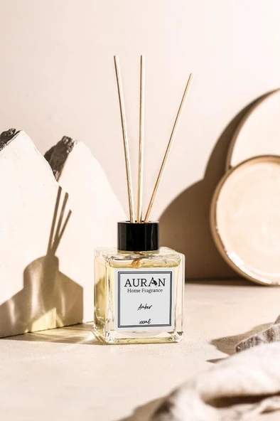 Amber - Amber Kare Bambu Çubuklu Oda Kokusu 100ml - 2