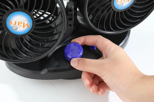 Kamyon Tır Karavan 2 li Vantilatör Fan Pervane Soğutucu 24V X816 - 4