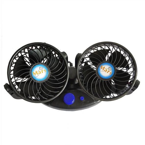 Kamyon Tır Karavan 2 li Vantilatör Fan Pervane Soğutucu 24V X816 - 3