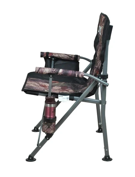 Oslo Lüks 3'lü Kamp Sandalye Seti Kamuflaj - Resim 5
