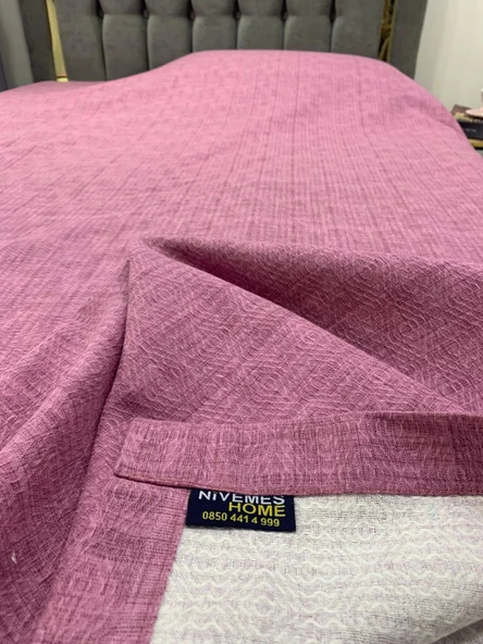NİVEMESHOME MOR 200X230 TEK PİKE ÖRTÜSÜ ÇİFT KİŞİLİK - 5