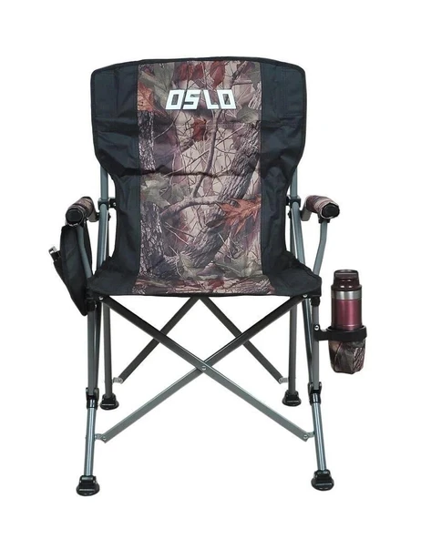 Oslo Lüks 3'lü Kamp Sandalye Seti Kamuflaj - Resim 2