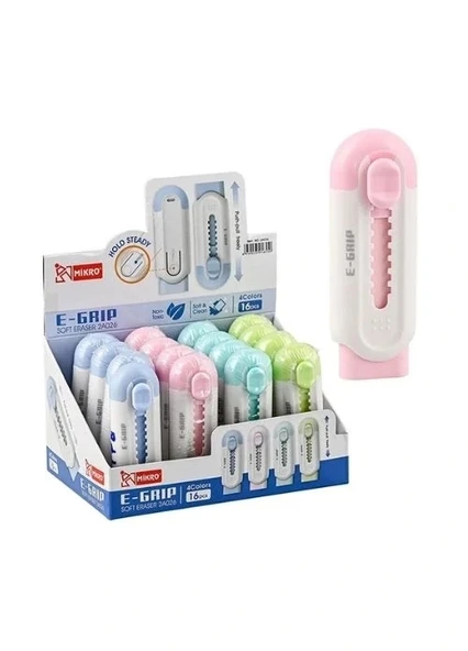 MİKRO EGRİP SÜRGÜLÜ SİLGİ ürün görseli