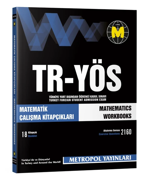 TR-YÖS MATEMATİK ÇALIŞMA KİTAPÇIKLARI ürün görseli 1