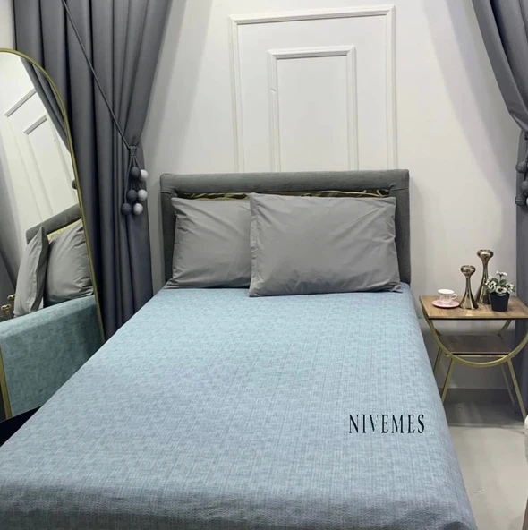 NİVEMESHOME PETROL 160X230 TEK PİKE ÖRTÜSÜ TEK KİŞİLİK - 5