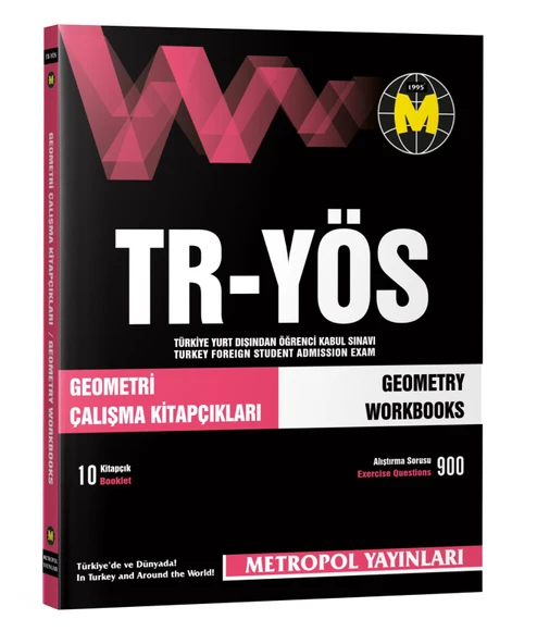 TR-YÖS GEOMETRİ ÇALIŞMA KİTAPÇIKLARI ürün görseli 1