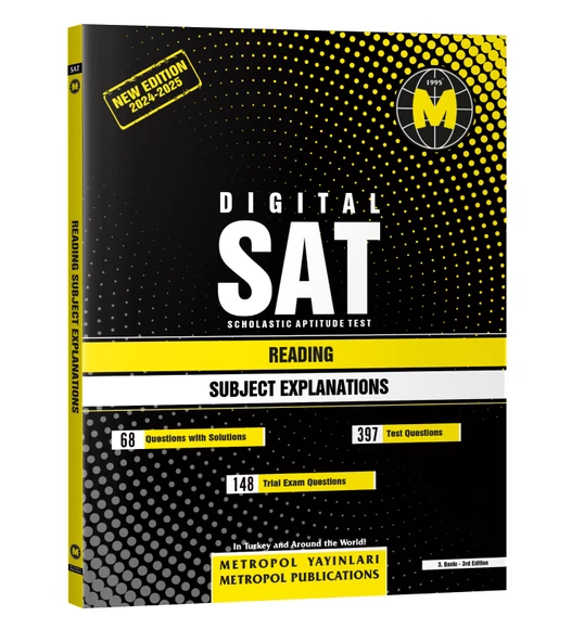 DIGITAL SAT SET-2 (READING-WRITING BOOKS SET) - Resim 2