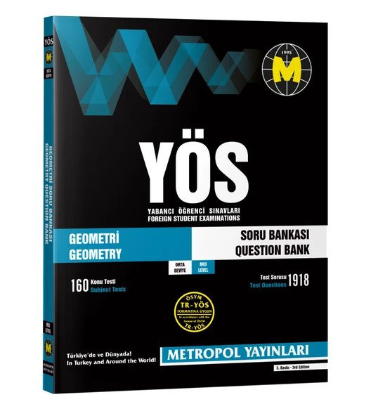 TR-YÖS SET-3 (TÜM DERSLER ORTA SEVİYE SORU BANKASI SETİ) - Resim 4