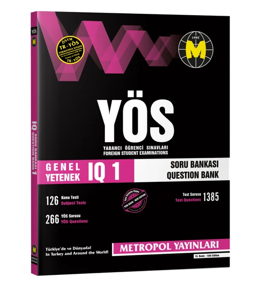 TR-YÖS SET-2 (TÜM DERSLER BAŞLANGIÇ SEVİYESİ SORU BANKASI SETİ) - Resim 5