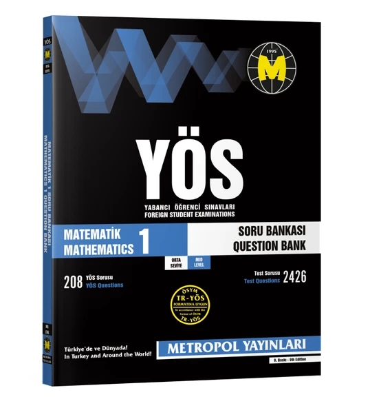 TR-YÖS SET-3 (TÜM DERSLER ORTA SEVİYE SORU BANKASI SETİ) - Resim 2