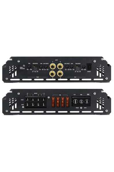 Qline D Sınıfı 4 Kanal Amplifikatör QD350.4 - Resim 2