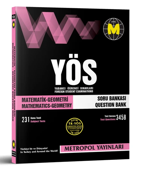 TR-YÖS SET-2 (TÜM DERSLER BAŞLANGIÇ SEVİYESİ SORU BANKASI SETİ) - Resim 7