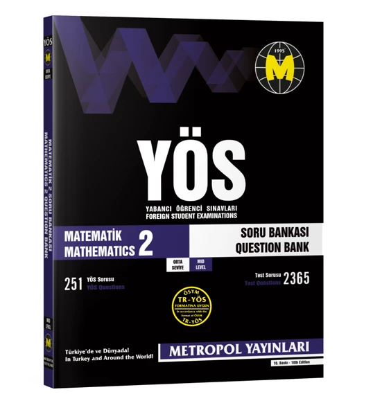 TR-YÖS SET-3 (TÜM DERSLER ORTA SEVİYE SORU BANKASI SETİ) - Resim 3