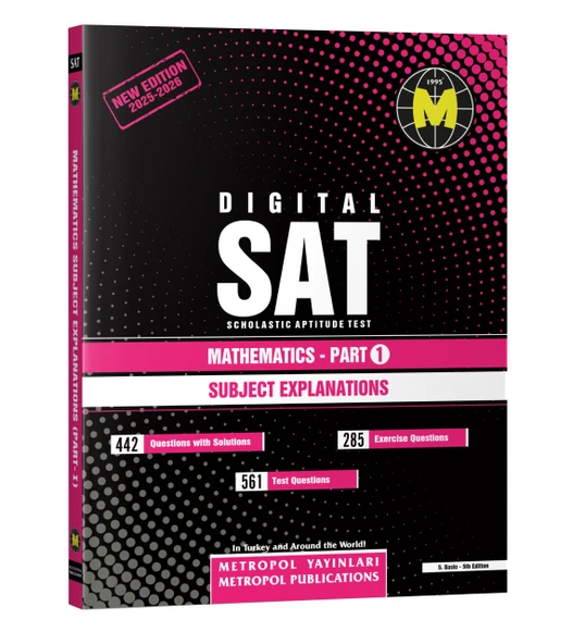 DIGITAL SAT SET-1 (SAT ALL CLASSES BOOKS SET) - Resim 3