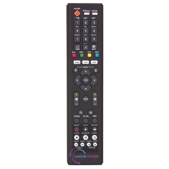 Hiremco Jet Nova Hd Mini Uydu Alıcı Kumandası