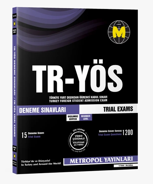 TR-YÖS SET-6 (DENEME SINAVLARI KİTAP SETİ) - Resim 2