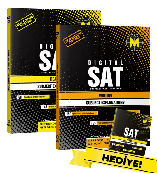 DIGITAL SAT SET-2 (READING-WRITING BOOKS SET) ürün görseli 1