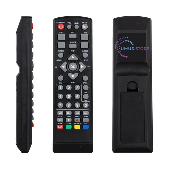 Globex GLB-8800 Uydu Alıcı Kumandası ürün görseli