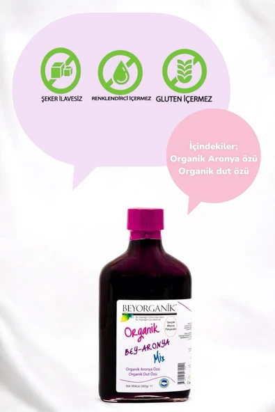 Beyorganik Organik Bey-Aronya-Mix 260 gr - 5