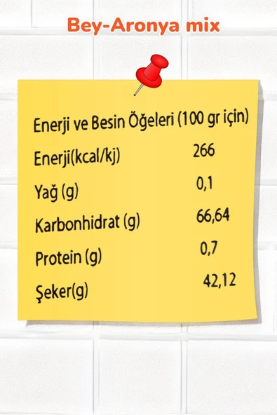 Beyorganik Organik Bey-Aronya-Mix 260 gr - 4
