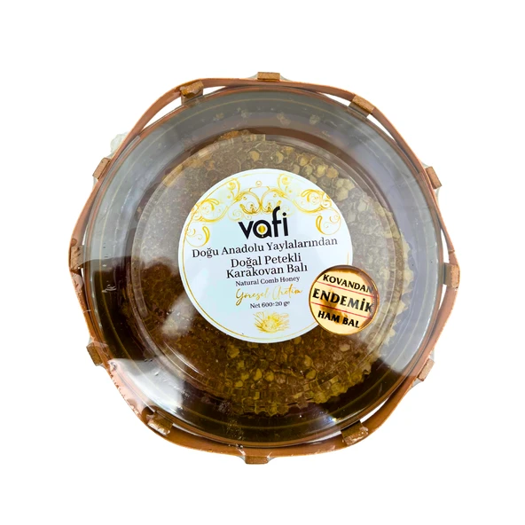 Vafi Van Bahçesaray Sepet Karakovan Balı 600 gr