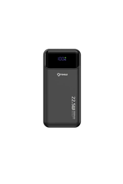 BUILDTED In Dahılı Pd Kablolu 20000 Mah Siyah Powerbank