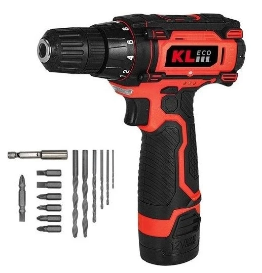 KL 2213NM 12V 1.3 AH ŞARJLI DARBESİZ MATKAP TEK AKÜ KL ECO ürün görseli 1