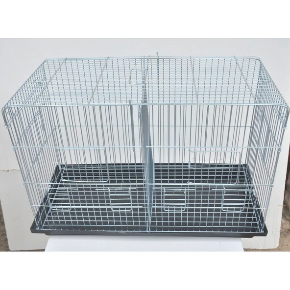 Çifthane Salma Kafes Üretim Kafesi (Ortadan Bölmeli) - 2