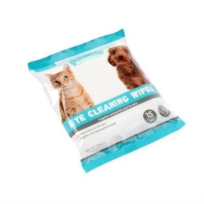 Pawise Kedi ve Köpekler için Göz Temizleme Mendili 15 Adet