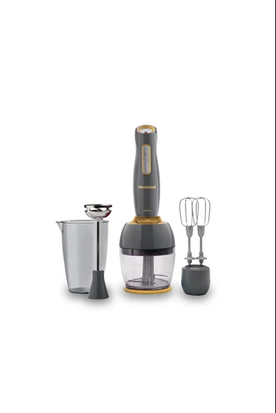 Homend Handmaid 1962H 1000 W Antrasit Gold Blender Seti ürün görseli