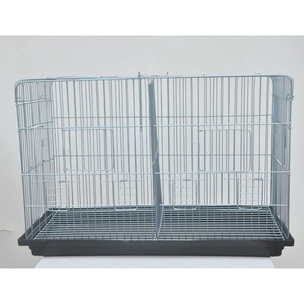 Çifthane Salma Kafes Üretim Kafesi (Ortadan Bölmeli) - 3