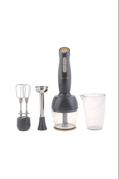 Homend Handmaid 1962H 1000 W Antrasit Gold Blender Seti - Resim 2