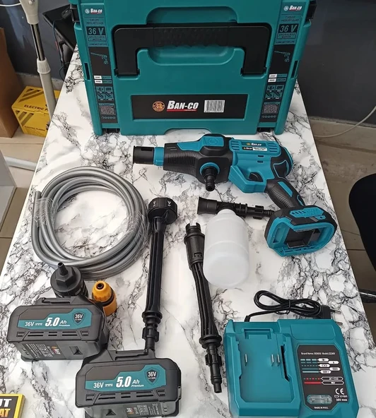 şarjlı yıkama 10pilli cift batarya