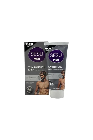 Sesu Tüy Dökücü Maxi Boy 200 ml Men