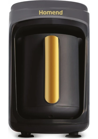 Homend Pottoman 1862H Türk Kahve Makinesi Antrasit Gold ürün görseli 1