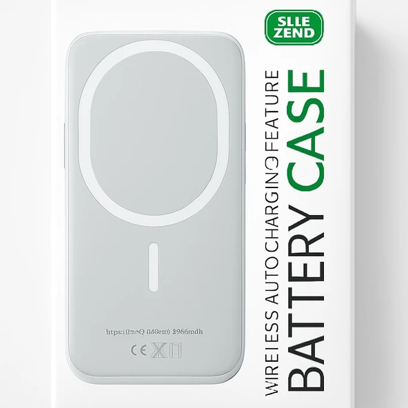 Subzero Taşınabilir Batarya Powerbank (Kablosuz Magsafe Uyumlu 5000Mah.)