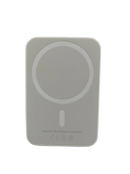 Subzero Taşınabilir Batarya Powerbank (Kablosuz Magsafe Uyumlu 5000Mah.) - 2