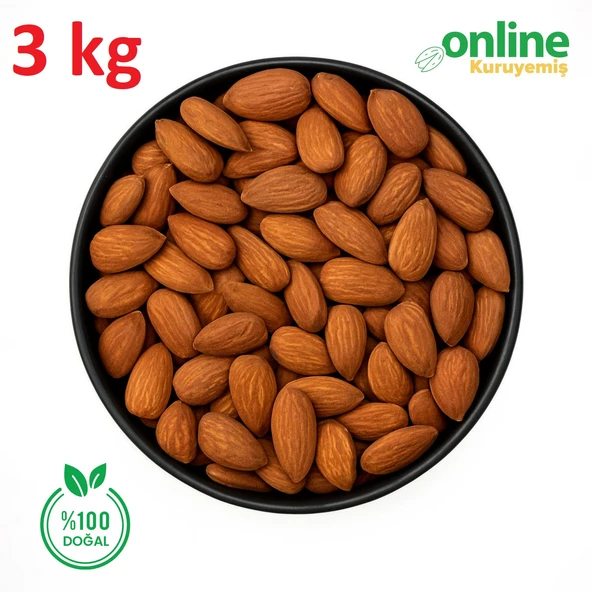 Yerli Badem İçi Çiğ 10 kg - Resim 2