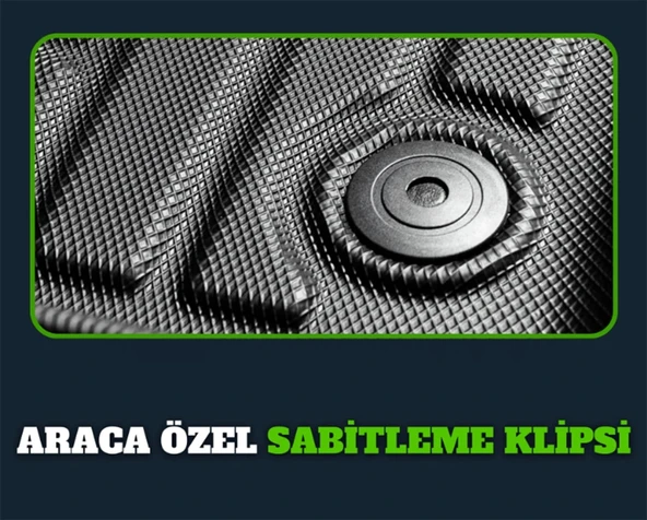 Citroen Nemo 2007 ve Sonrası 4D Premium Havuzlu Paspas - 6