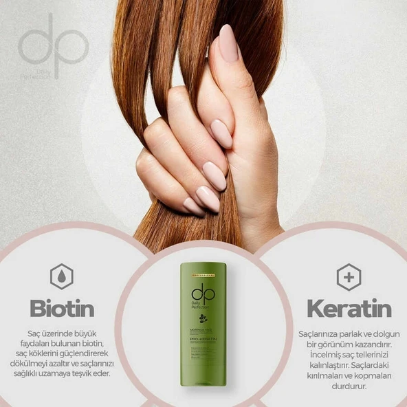 NİVEMESHOME MORİNGA YAĞI DAİLY PERFECTİON SAÇ KREMİ 350 ML DP - 2