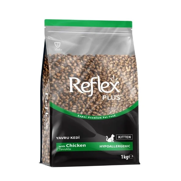 REFLEX PLUS TAVUKLU YAVRU KEDİ MAMASI 1KG ürün görseli