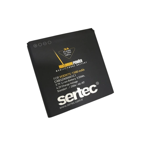 Vodafone - Vod-975 / Cab32a00001c1 Uyumlu Batarya Tg-53-vice/(1395) 3550