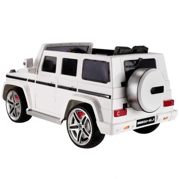 Nessiworld  439 Akülü Uzaktan Kumandalı Jeep Sedef Beyaz - 4