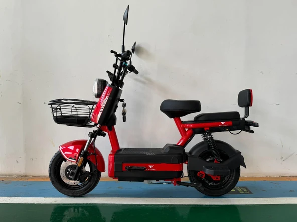 Victory - Cosy - Elektrikli Motosiklet - Kırmızı - 2