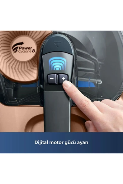 Philips Marathon Daily XB7151/07 900 W Toz Torbasız Süpürge - Resim 7