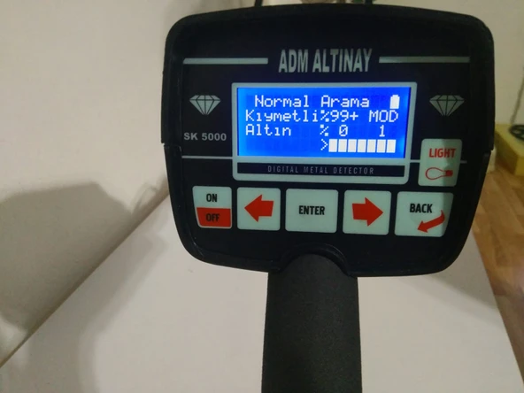 SK5000 EKRANLI TÜRKÇE MENÜLÜ DEDEKTÖR - 4